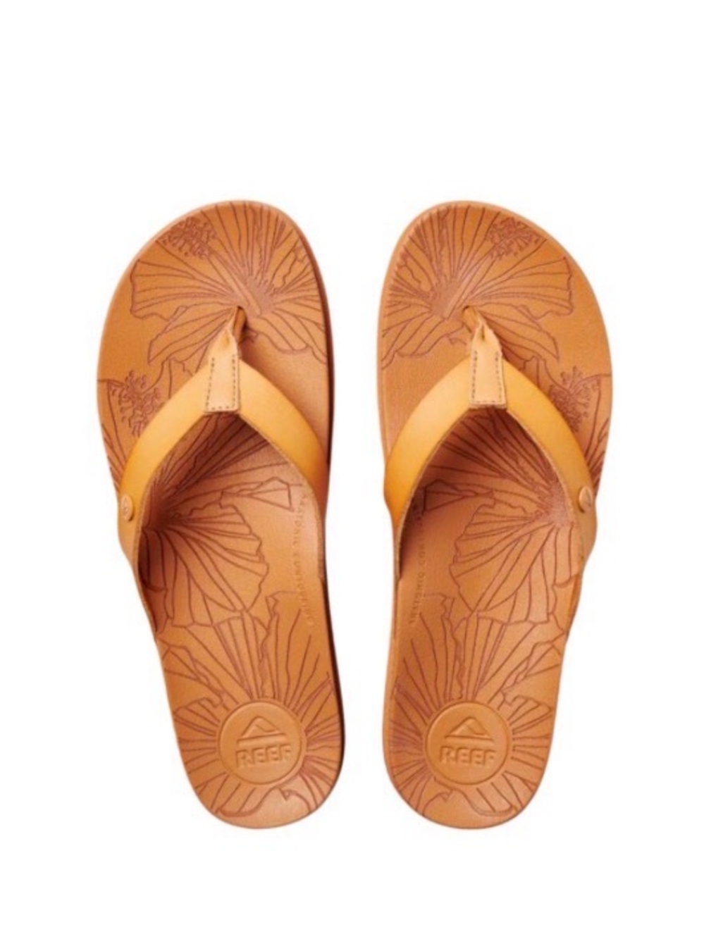 NWT- REEF Women’s Cushion Porto Cruz Sandals - Natural - Size 8